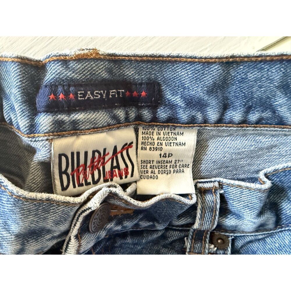 Vintage Bill Blass Easy Fit Jeans — 100% Cotton — Size 14P
